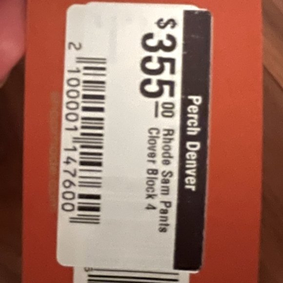 RHODE Linen Sam Pant Clover Block - Picture 5 of 8